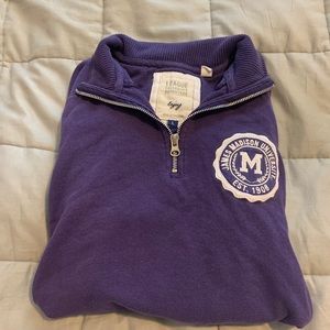 JMU quarter zip